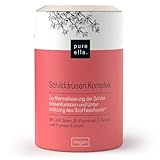 Pure Ella Schilddrüsen Komplex - 60 Kapseln (2 Monate), Hochdosiert & Vegan -...