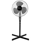 Clatronic® Ventilator Standventilator | mit Schwenkfunktion | Ventilator leise...