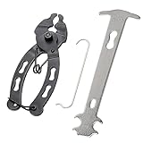Jortmrd 3er Set Kettenzange Fahrrad Kettenlehre Kettenschlosszange mit...