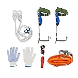 MINRS Tree Climbing Spike Baumklettern Ausrüstung Set Sicherheitsgurt...