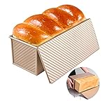 Brotbackform mit Deckel Toastbrot Backform Brotbackformen Toastbrotform Antihaft...