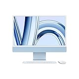 Apple 2023 iMac All-in-One Desktop-Computer mit M3 Chip: 8-Core CPU, 8-Core GPU,...