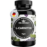 L-Carnitin 120 Kapseln - L-Carnitin-Tartrat in Premium Qualität – hochdosiert...