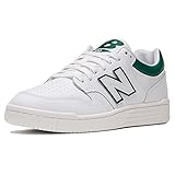 New Balance Herren 480 Sneaker, Weiß/Grün, 44.5 EU