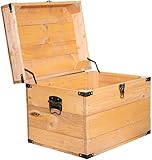 Kistenkolli Altes Land Holztruhe Geschenk-Box mit Deckel Schatzkiste Maße...