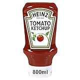 Heinz Tomato Ketchup Classic – Tomatenketchup in Kopfsteherflasche – 8 x 800...