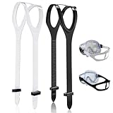 Lechengjia 2 Stück Tauchmaskenband Silikon Ersatz Maskenband Taucherbrille...