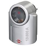 Brennenstuhl Primera-Line Steckdosenadapter mit Überspannungsschutz (Adapter...