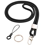 Vicloon Schlüsselband Lang, Nylon Lanyards mit karabiner, Schlüsselbänder...