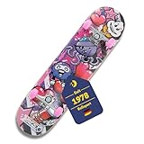 BEST SPORTING Skateboard A3 Kid Octopus – Skateboard 78 cm für Kinder mit...