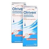 OTRIVEN 0,1% Dosierspray ohne Konserv.Stoffe Doppelpackung (2x10 ml)