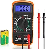 Digital Multimeter Voltmeter Batterietester Spannungsprüfer Durchgangsprüfer...