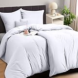 Utopia Bedding Bettwäsche 135x200 4teilig - Mikrofaser 2 Bettbezug 135x200 cm +...