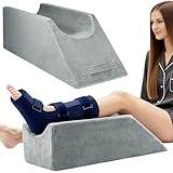 Generisch Beinkissen zum Hochlagern Keilkissen Memory-Schaum Waschbarer Bezug...