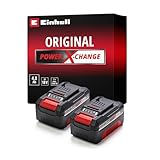 Original Einhell Akku PXC-Twinpack 4,0 Ah Power X-Change (Li-Ion, 18 V, 2x 4,0...