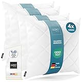 LILENO HOME 4er Set Kissenfüllung 40 x 40 cm - 95°C waschbares Innenkissen...