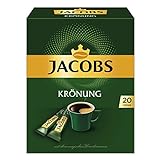 Jacobs löslicher Kaffee Krönung, 20 Instant Kaffee Sticks, 36 g