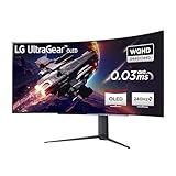 LG Electronics 45GR95QE-B UltraGear Gaming Monitor 45' (113 cm), Curved, OLED,...