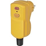 Brennenstuhl Personenschutz-Stecker BDI-S 2 30 IP55 (Personenschutzstecker mit...