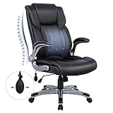 COLAMY Bürostuhl mit Hoher Rückenlehne, Ergonomischer...