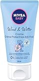 NIVEA BABY Wind & Wetter Creme (3 x 50 ml), Babycreme schützt vor Kälte und...