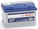 Bosch S4007 - Autobatterie - 72A/h - 680A - Blei-Säure-Technologie - für...