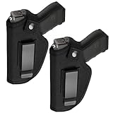 Universal Pistolen Holster,2 Pack Holster für Glock 17,Holster p30,Walther p22q...