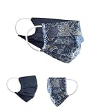 BaF Community Masken 2 per Pack Set Unisex Behelfsmaske Wendbar Mundschutz Maske...