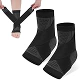 ACWOO Sprunggelenkbandage, 2er-Pack Einstellbares Fußbandage, Bandage...