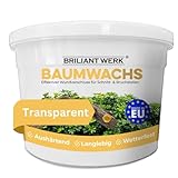 Briliantwerk® 350g Baumwachs Wundverschluss I Wundverschluss für Bäume für...