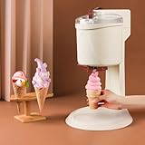 Eismaschine 1 L,softeismaschine Für Zuhause DIY-Softeis, Ice Cream Maker Ohne...