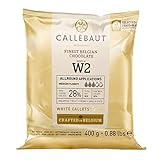 CALLEBAUT Receipe No. W2 - Kuvertüre Callets, Weiße Schokolade, 28% Kakao,...