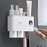 SIMIN Automatic Toothpaste Dispenser Squeezer Kit, Zahnbürstenhalter,...