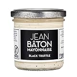 JEAN BÂTON - Mayonnaise Black Truffle | Cremige Mayonnaise mit echtem schwarzem...