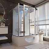 Tronitechnik® Duschtempel Dusche IKARIA 135x80x220cm Komplettdusche...