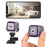 1080P WiFi Mini-Kamera mit Nachtsicht & Bewegungserkennung – Tragbare...