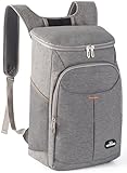 QINGLOU 25L Kühl Rucksack Kühlrucksack Kühltasche Picknicktasche Groß...