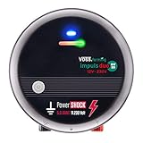 VOSS.farming 12V 230V Weidezaungerät Impuls Duo DV80, 11200 Volt Spannung,...
