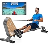 VOWVIT Rudergerät für Zuhause OR3,Magnetisches Rudergeräte mit Bluetooth...