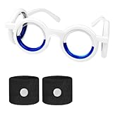 Saituo Home Anti-Brille Gegen Reisekrankheit Set, Motion Sickness Brille, Anti...