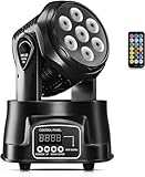 70W Mini Moving Head Wash DMX LED RGBW Lichteffekte 5 Steuerungsmodus DJ Disco...