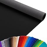 Primaflor Event- & Messeteppich Podium - Schwarz - 100x300 cm– Robuster...