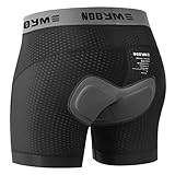 NOOYME Fahrradhose Herren Radunterhose Herren Schnelltrockende Radlerhose Herren...