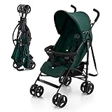 Kinderkraft TIK Kinderwagen, Liegebuggy, Sportwagen, Leicht - 6,5kg, Drehbare...