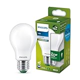 Philips LED Classic ultraeffiziente E27 Lampe, mit Energieeffizienzklasse A,...