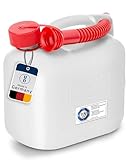 hünersdorff Kraftstoff-Kanister 811310 STANDARD 5l für Benzin, Diesel und...