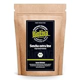 Biotiva Sencha Grüntee Bio 1000g - Top Sencha - 1kg-Spitzenpreis - Mild, leicht...