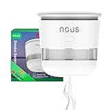 NOUS E8 ZigBee Smart Rauchmelder, Austauschbare, Fotoelektrischer Sensor, TÜV...