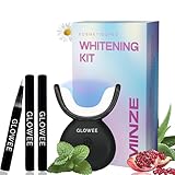 Professionelles Zahnbleaching Set ohne Peroxid – Zahnaufhellung mit LED-Licht...