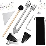 Kigniote Stimmgabel 128 Hz Stimmgabel Therapie Stimmgabel für Heilung...